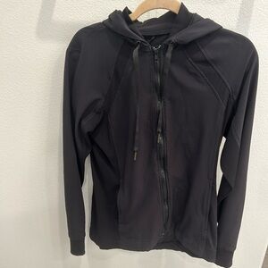 Black lululemon jacket size 8